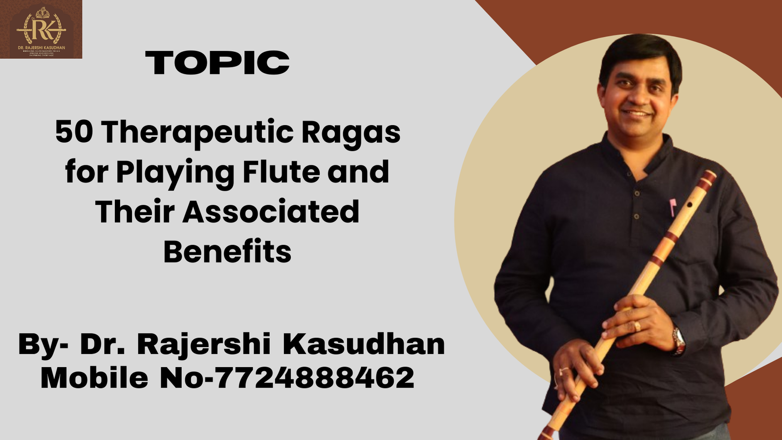 50 Therapeutic Ragas for Playing Flute and Their Associated Benefits